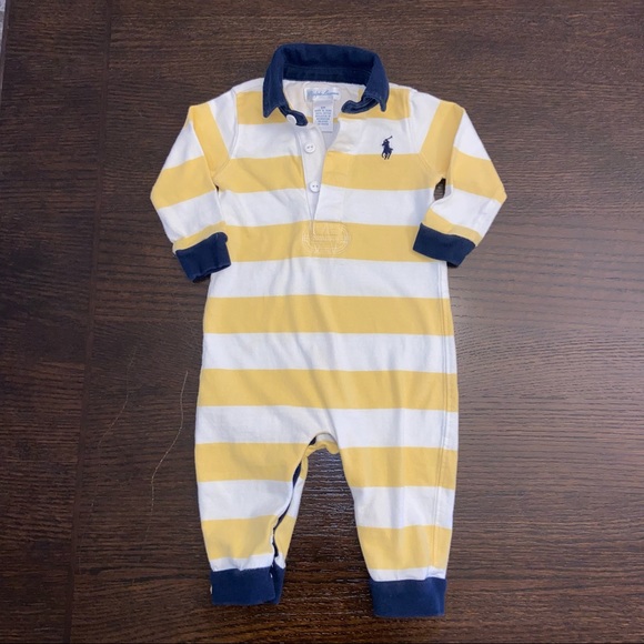 Lot of 2 Ralph Lauren Onesies Size 6 Months - Picture 2 of 4
